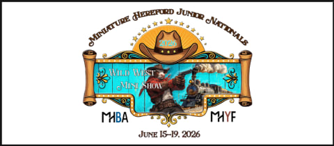 MHBA/MHYF Miniature Hereford Junior Nationals "Wild West Mini Show" cover photo