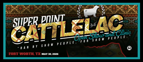 Cattlelac SUPER POINT Open Show & Clinic - Fort Worth 5/2026 cover photo