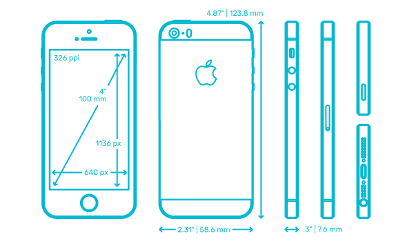 iPhone SE size