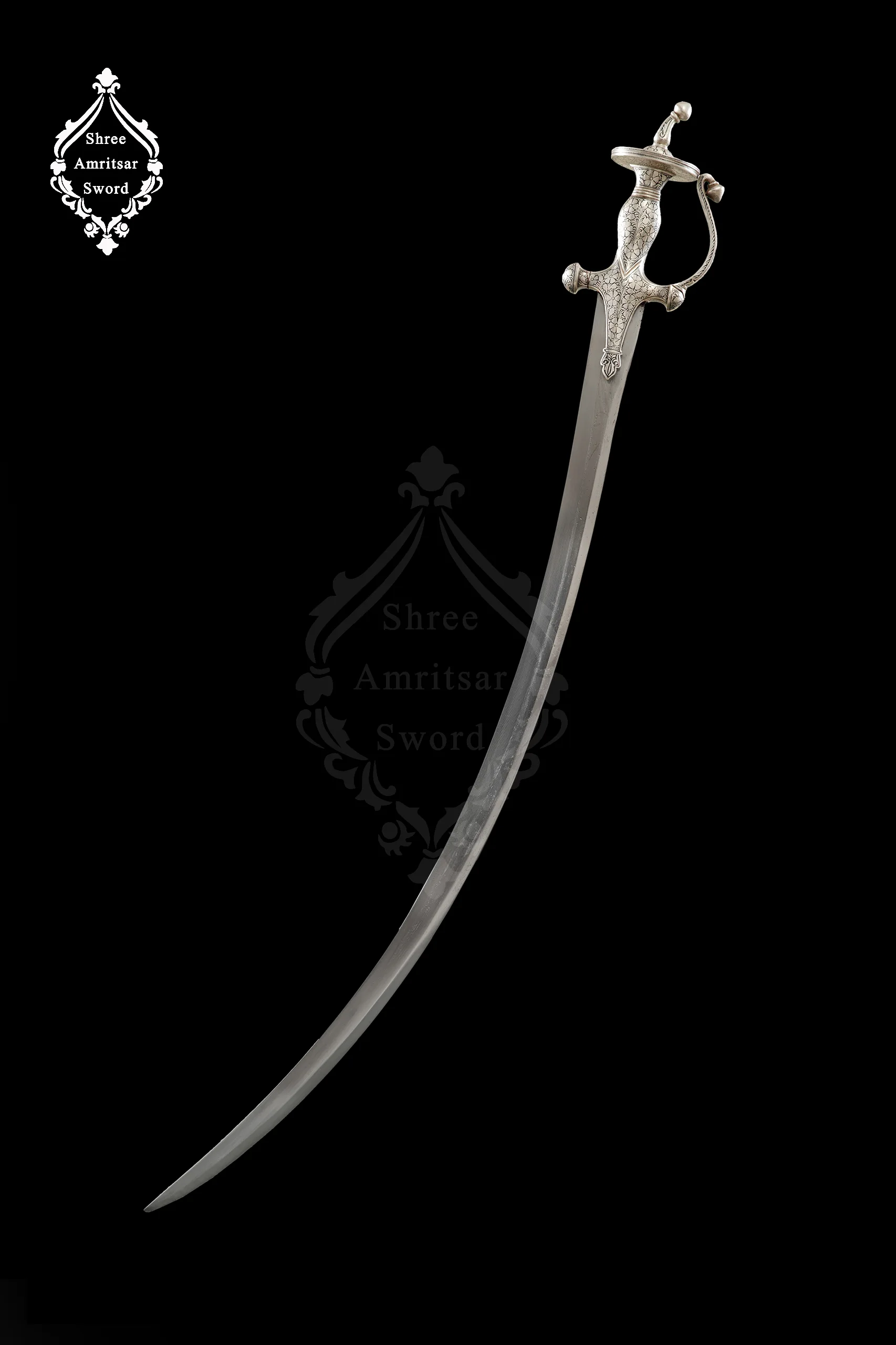 Silver Shamshir Sword thumbnail 3