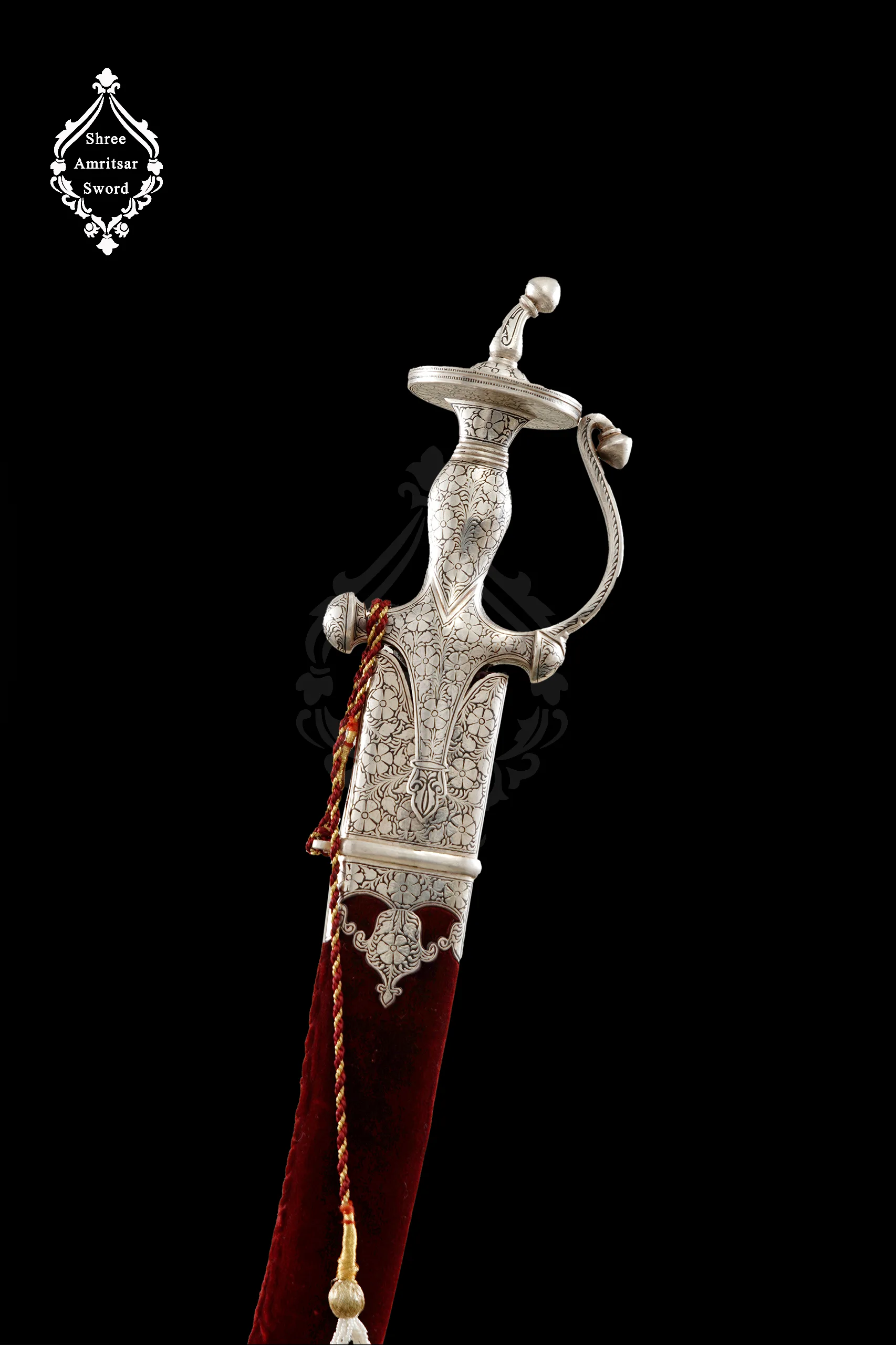 Silver Shamshir Sword thumbnail 4