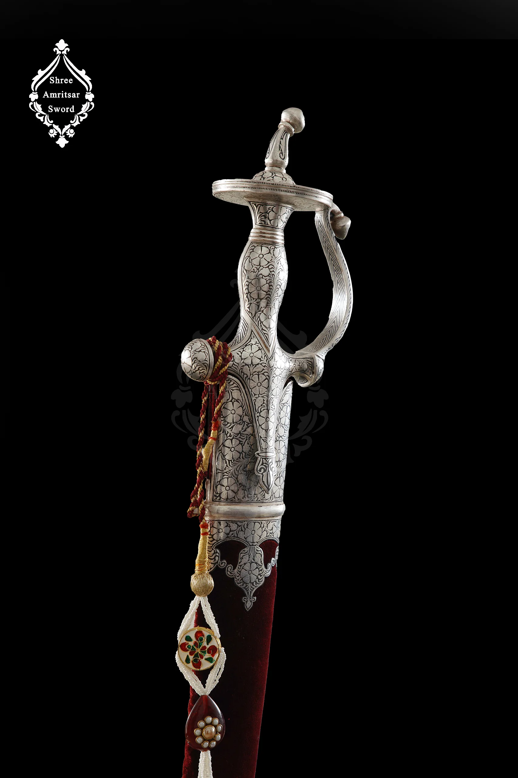 Silver Shamshir Sword thumbnail 6