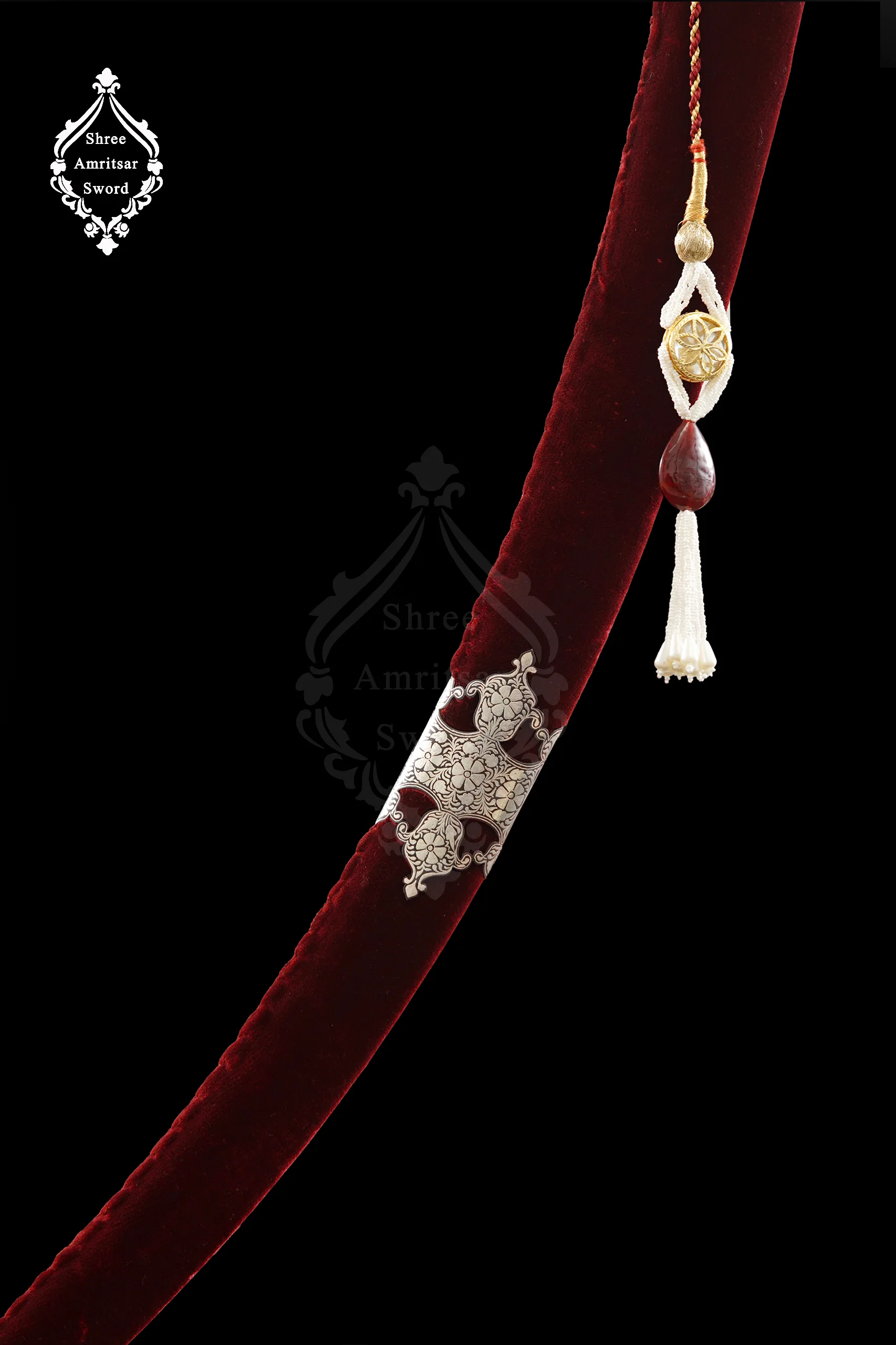Silver Shamshir Sword thumbnail 7