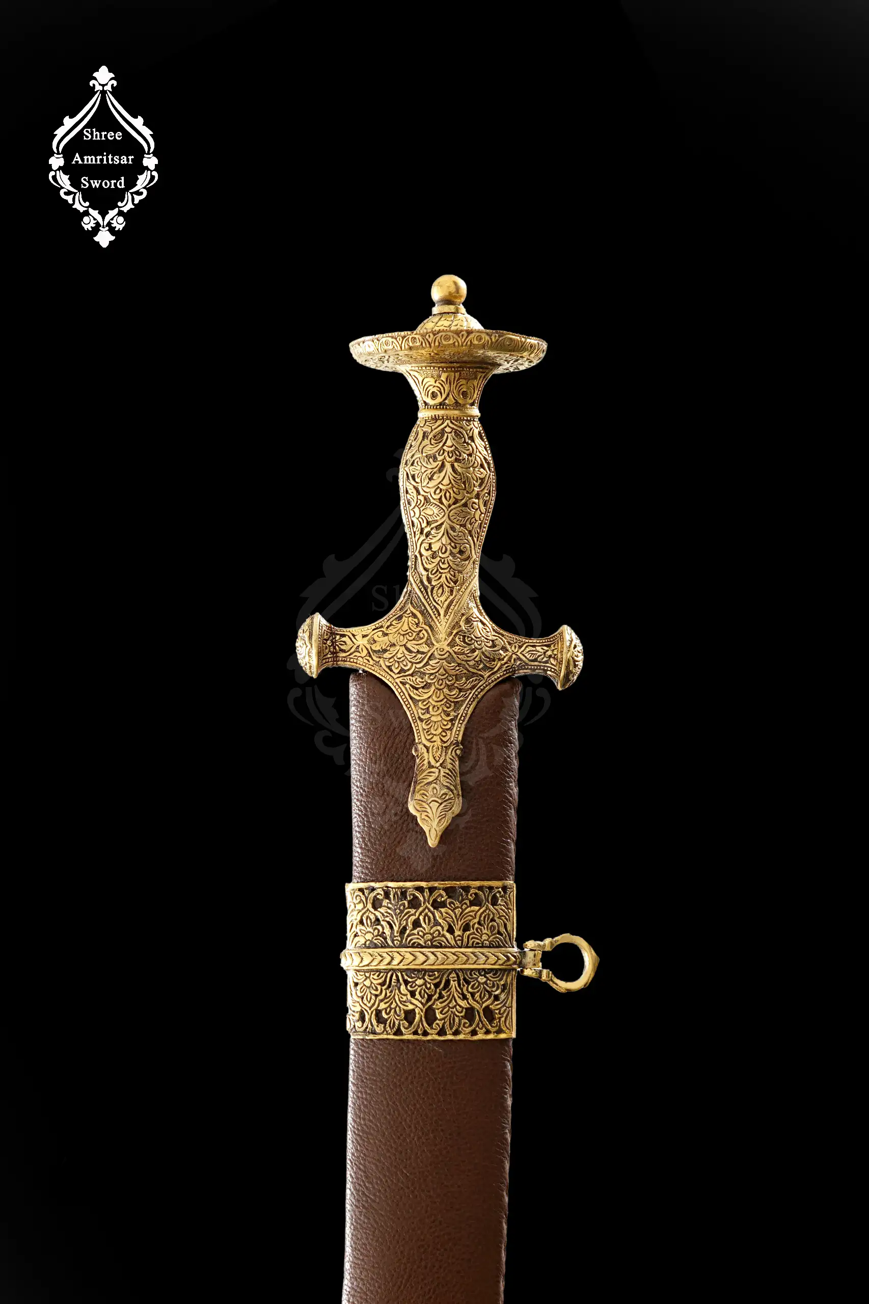 Engraved Indian Sword thumbnail 4