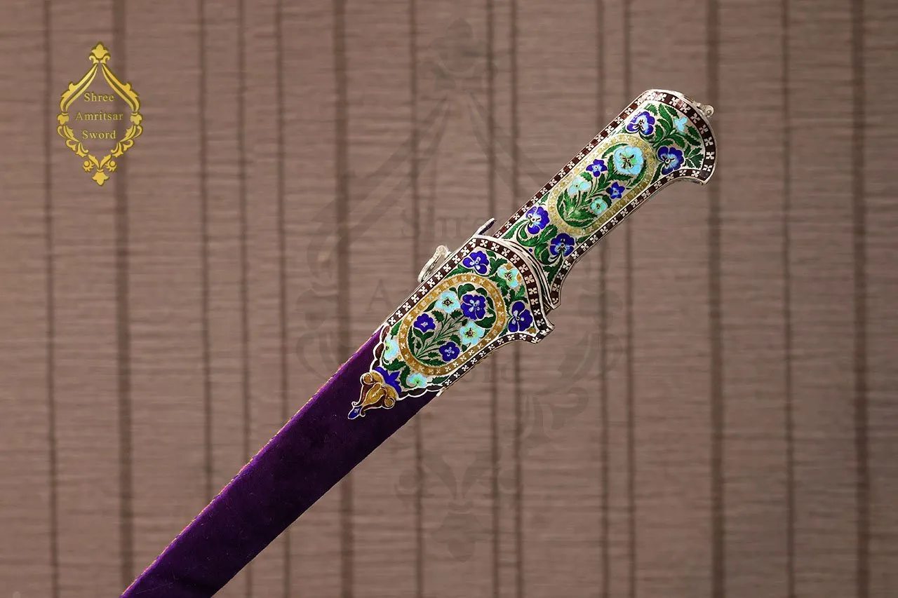 Glass Enamel Pesh Kabz thumbnail 3