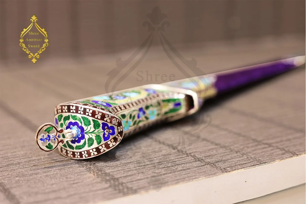Glass Enamel Pesh Kabz thumbnail 5