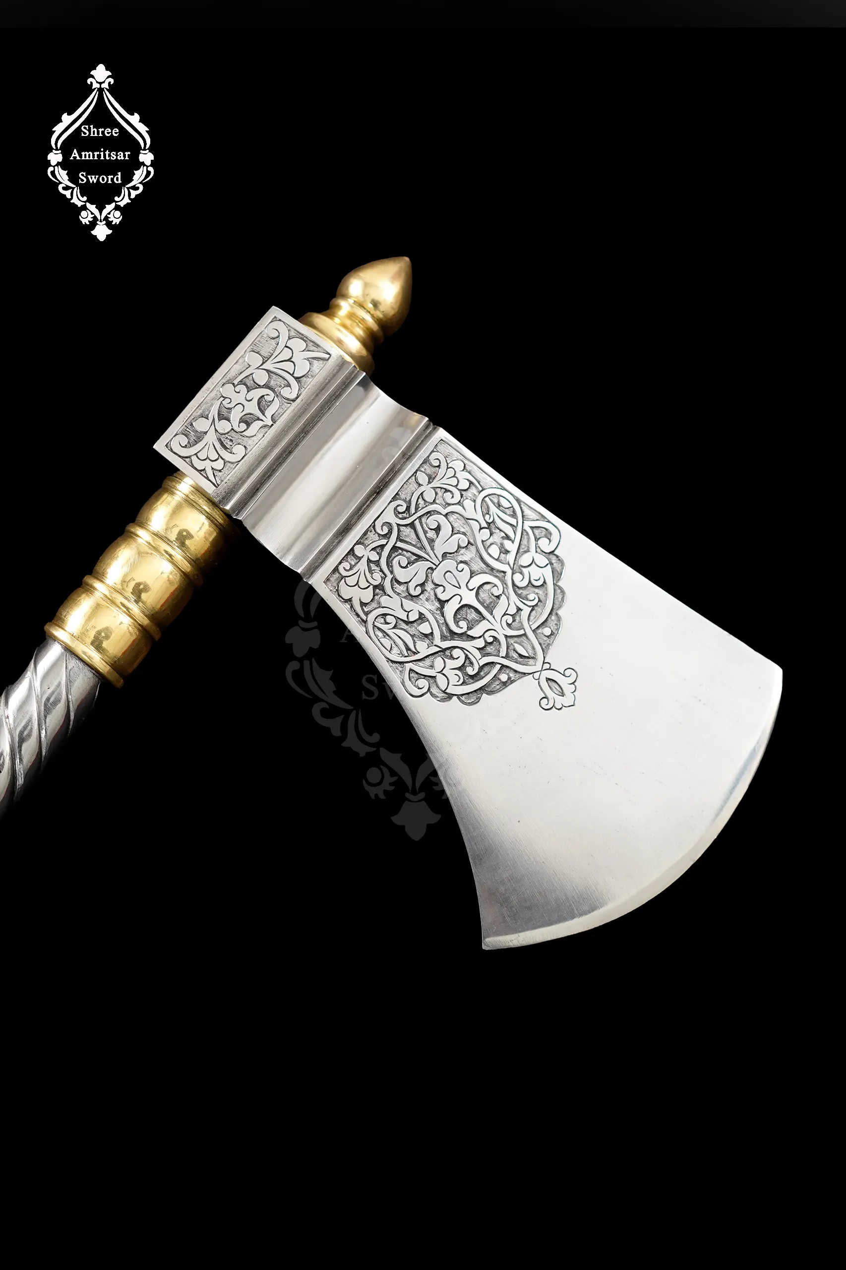 Persian Tabarzin Saddle Axe thumbnail 3