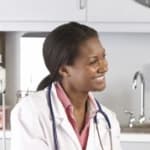 Woman Talking to Doctor