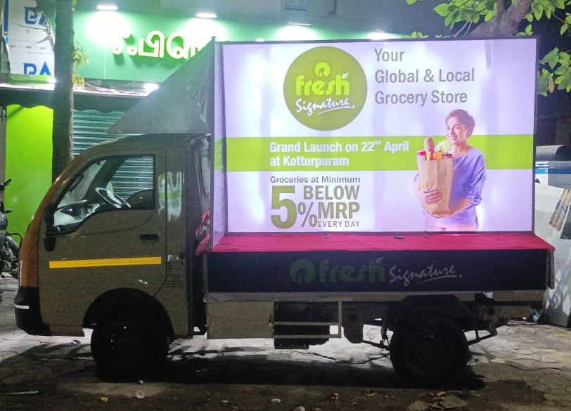 Mobile Van Branding Campaign