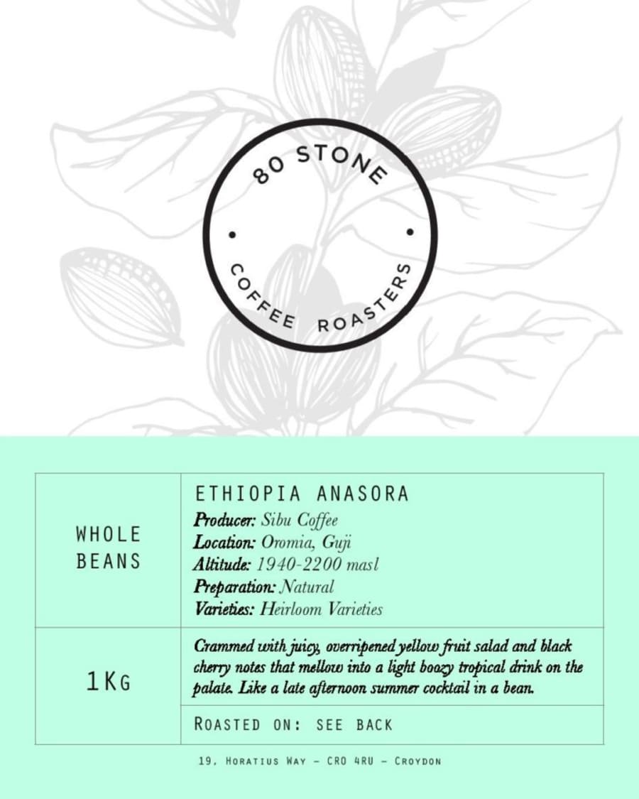 Anasora Ethiopia | 80 Stone Coffee Roasters