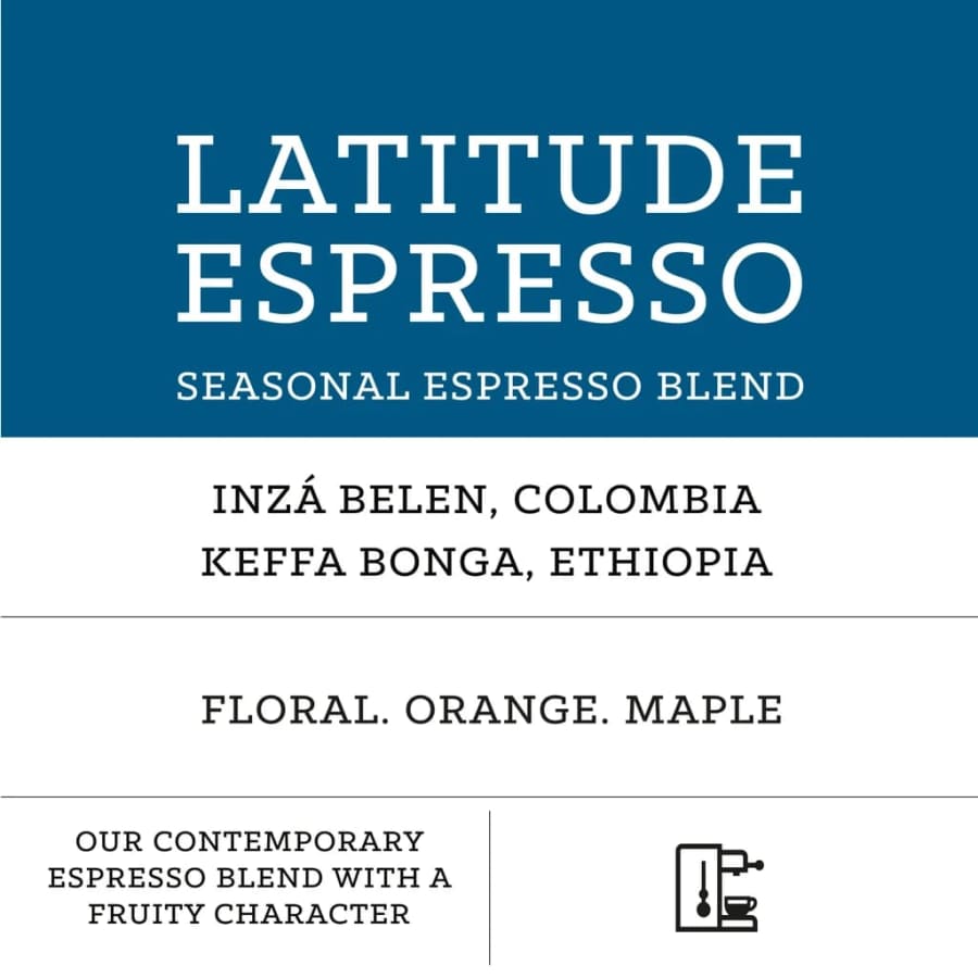 Latitude Espresso | Carvetii Coffee Roasters