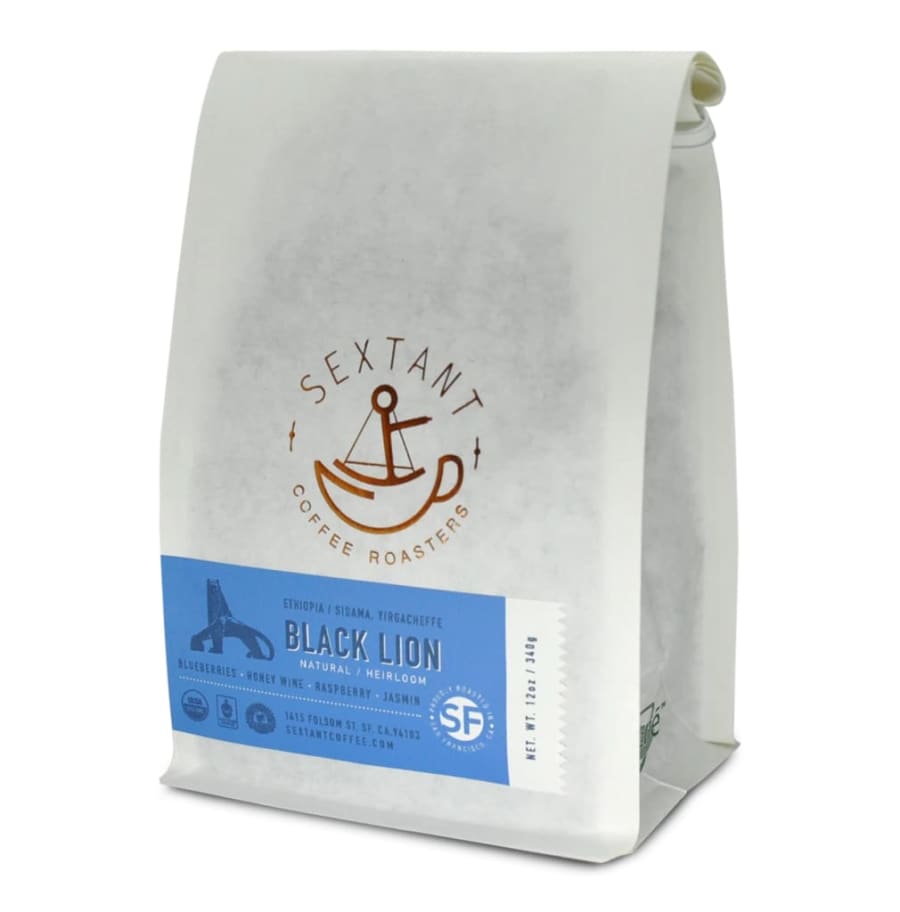 Black Lion - Organic Yirgacheffe Heirloom - Ethiopian Coffee | Sextant Coffee Roasters