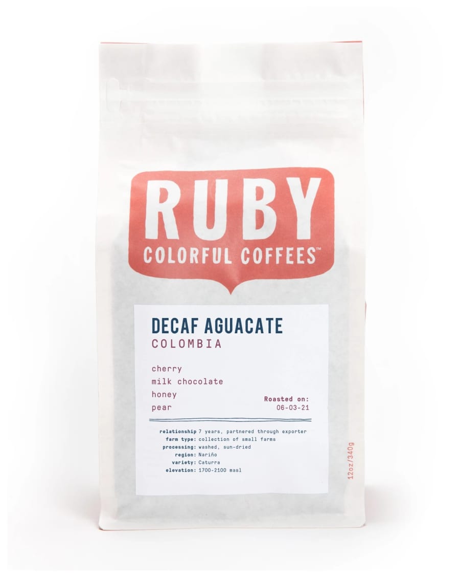 Decaf Colombia Aquacate | Ruby Coffee Roasters