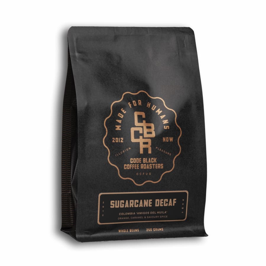 Colombia Sugarcane Decaf Espresso | Code Black Coffee Roasters