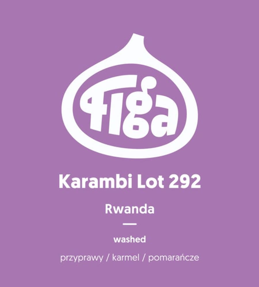 Rwanda Karambi Lot 292 washed - metody alternatywne | Figa Coffee