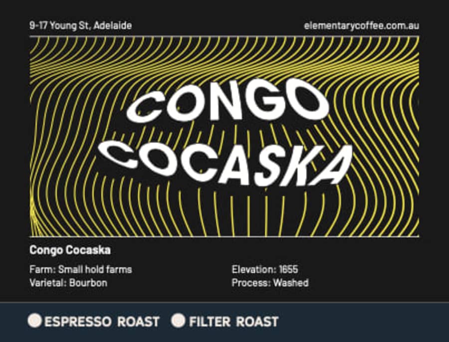 Congo Cocaska | Elementary Coffee