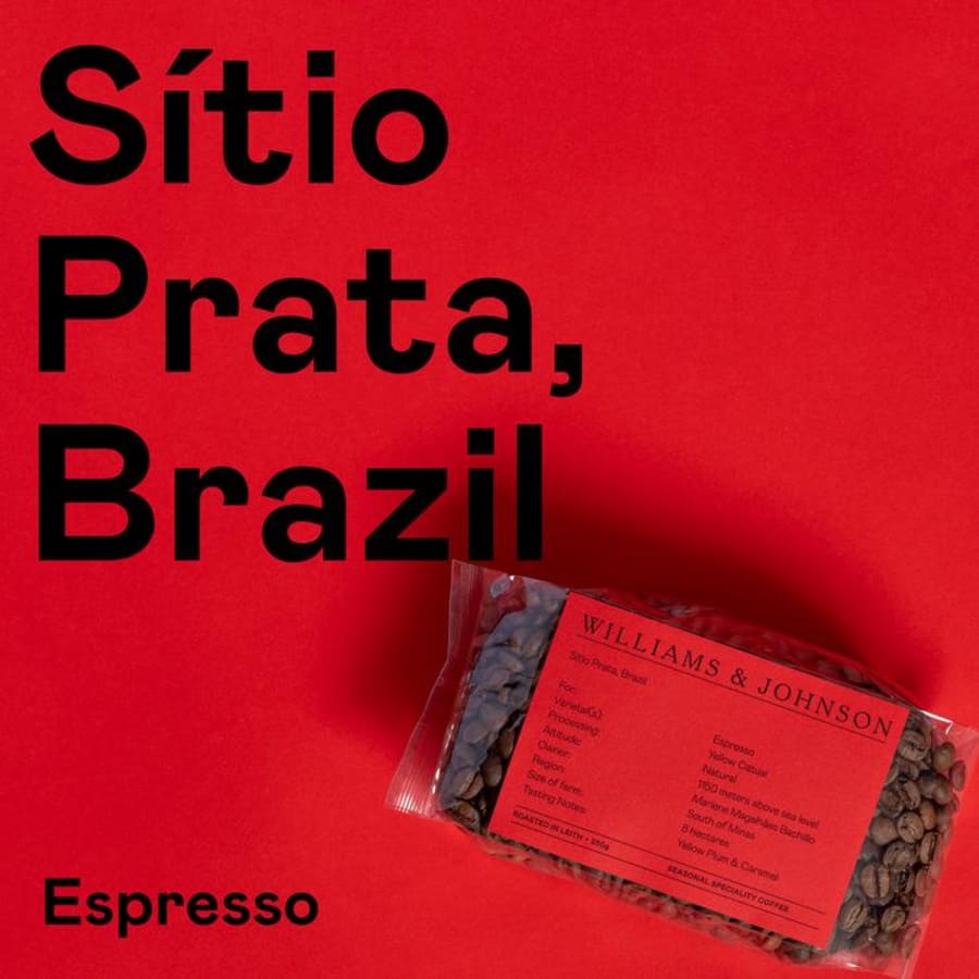 Sítio Prata, Brazil | Espresso | Williams & Johnson Coffee Co.