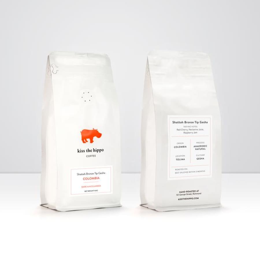 Colombia, Shattah Bronze Tip Gesha | Kiss the Hippo Coffee