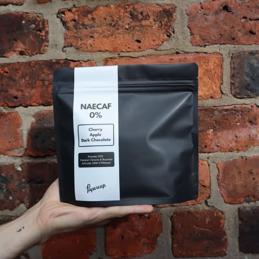 Naecaf 0% - Decaffeinated Coffee | Papercup Coffee