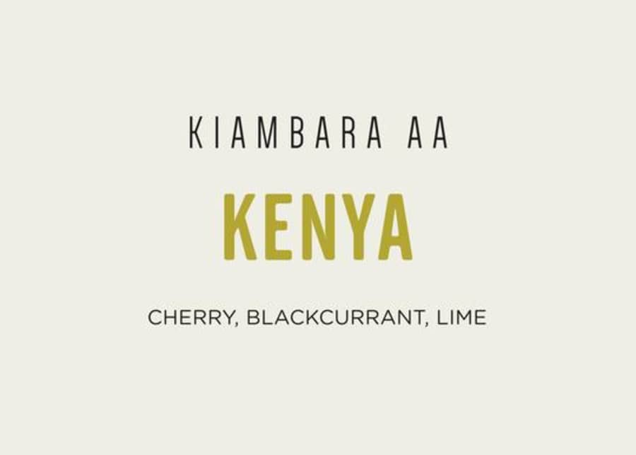 Kenya Kiambara AA | Method Coffee Roasters