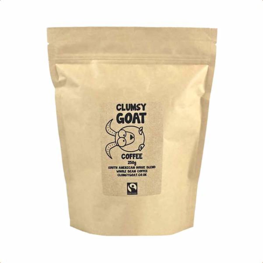 Fairtrade South American House Blend Coffee Beans | Clumsy Goat Coffee