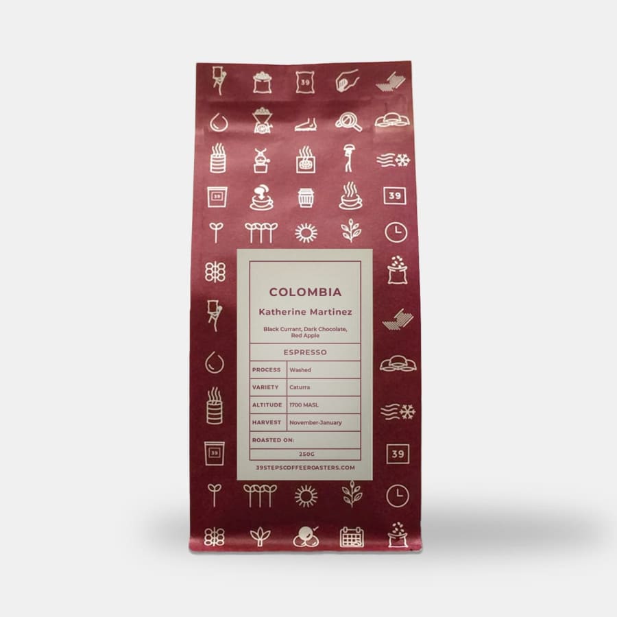 Colombia-Katherine Martinez (espresso) | 39 Steps Coffee