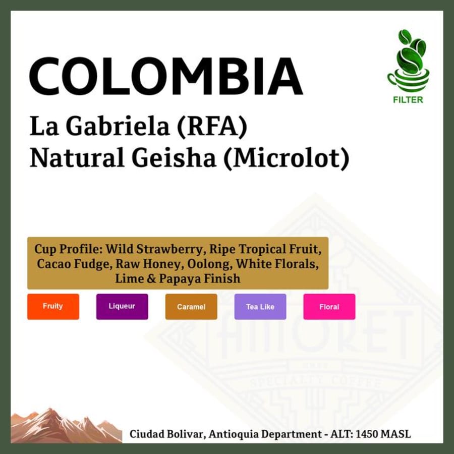 La Gabriela Natural Geisha | Amoret