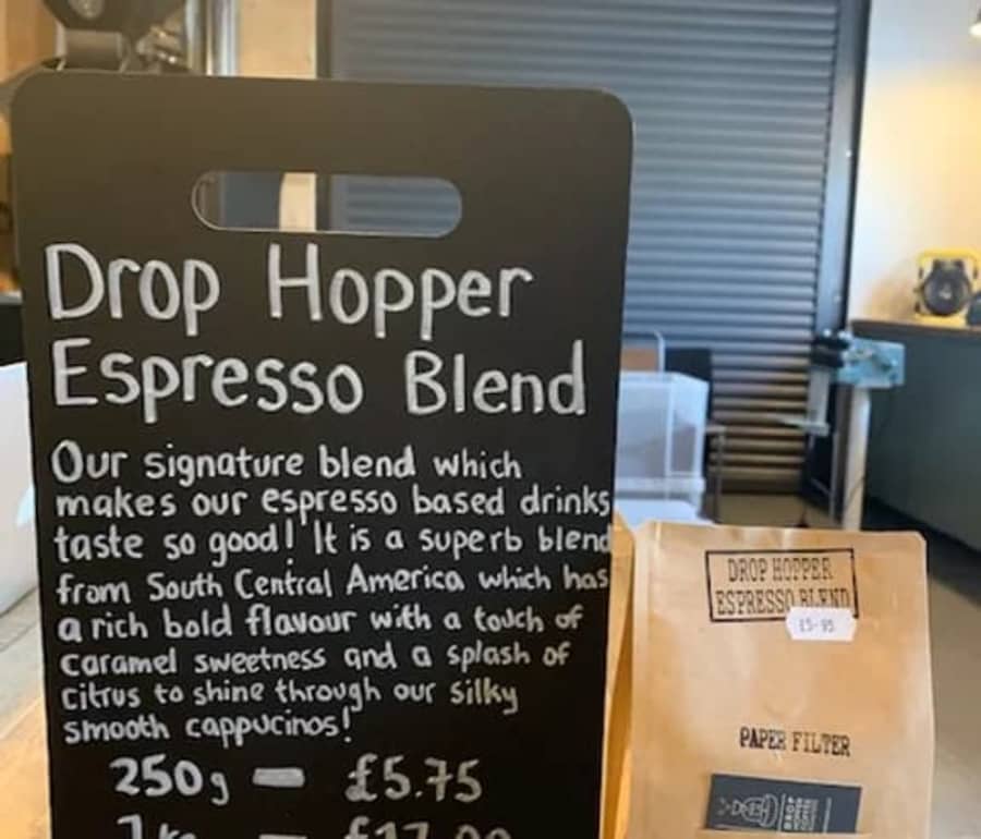 Drop Hopper Espresso Blend | Drop Hopper Coffee Roasters
