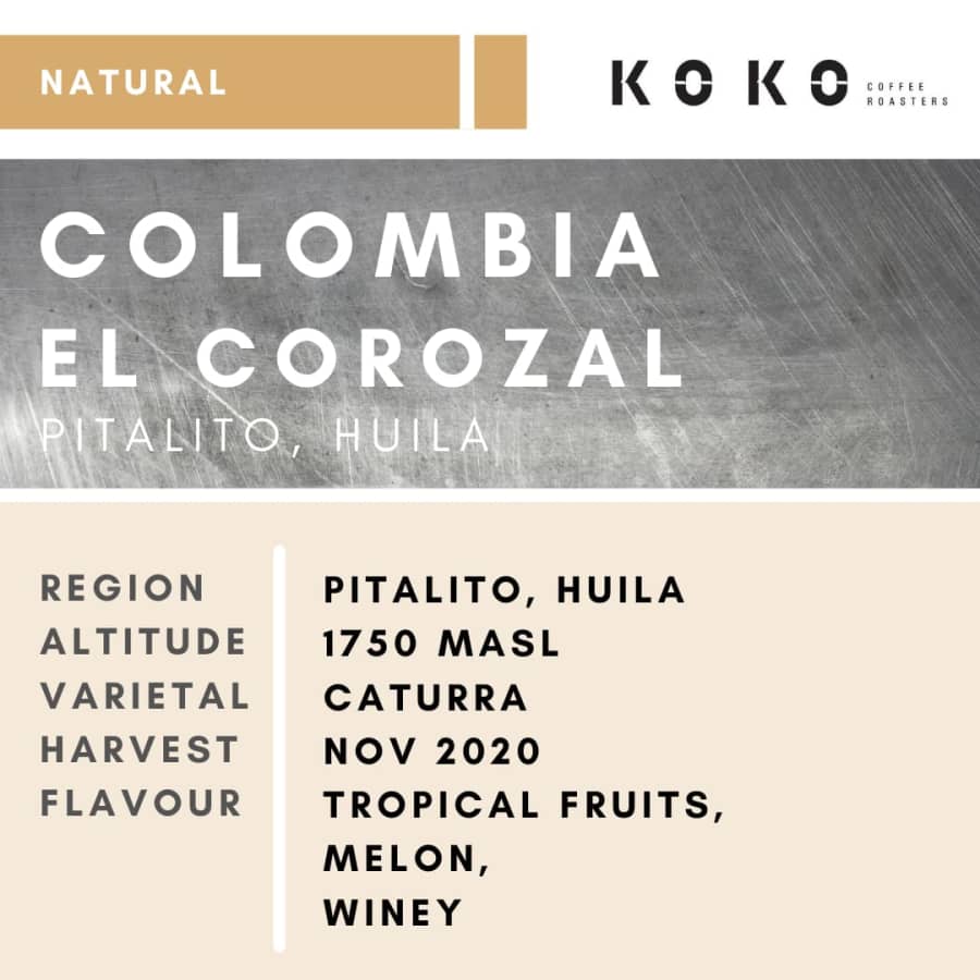 El Corozal | KoKo Coffee Roasters