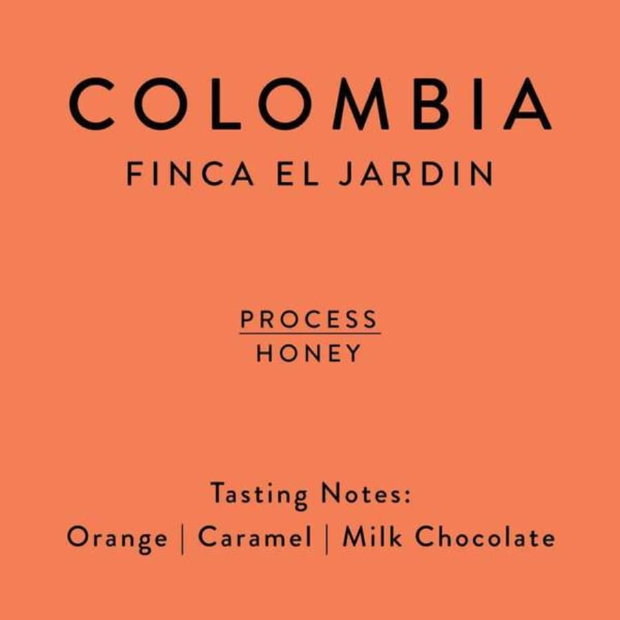 Colombia - Finca El Jardin Honey | Horsham Coffee Roaster