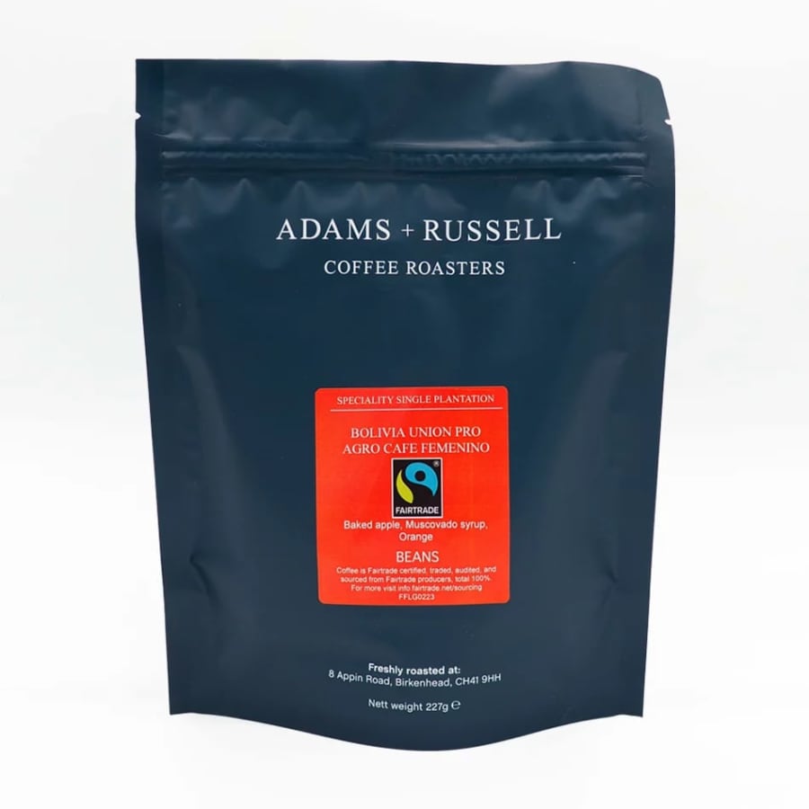 Fairtrade Bolivia Union ProAgro Cafe Femenino | Adams & Russell Coffee Roasters