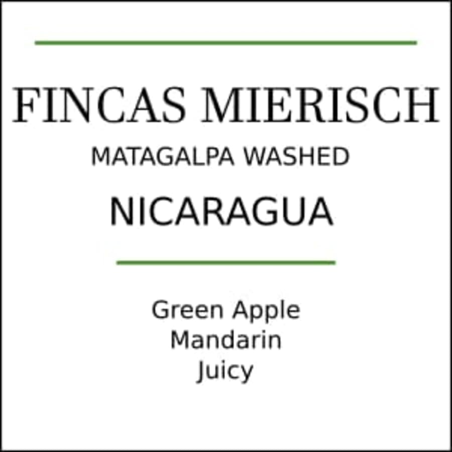 Nicaragua SHG Fincas Mierisch Medium Roast | Pebble & Pine Coffee Roasters