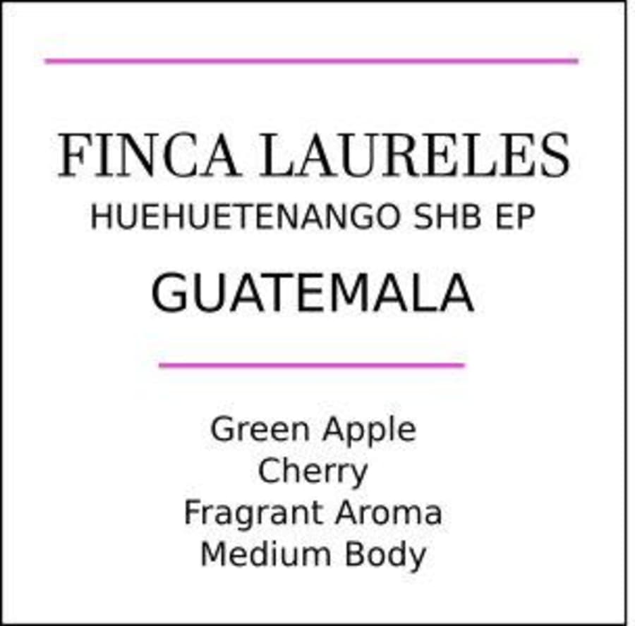 Guatemala Huehuetenango Finca Laureles Medium Roast | Pebble & Pine Coffee Roasters