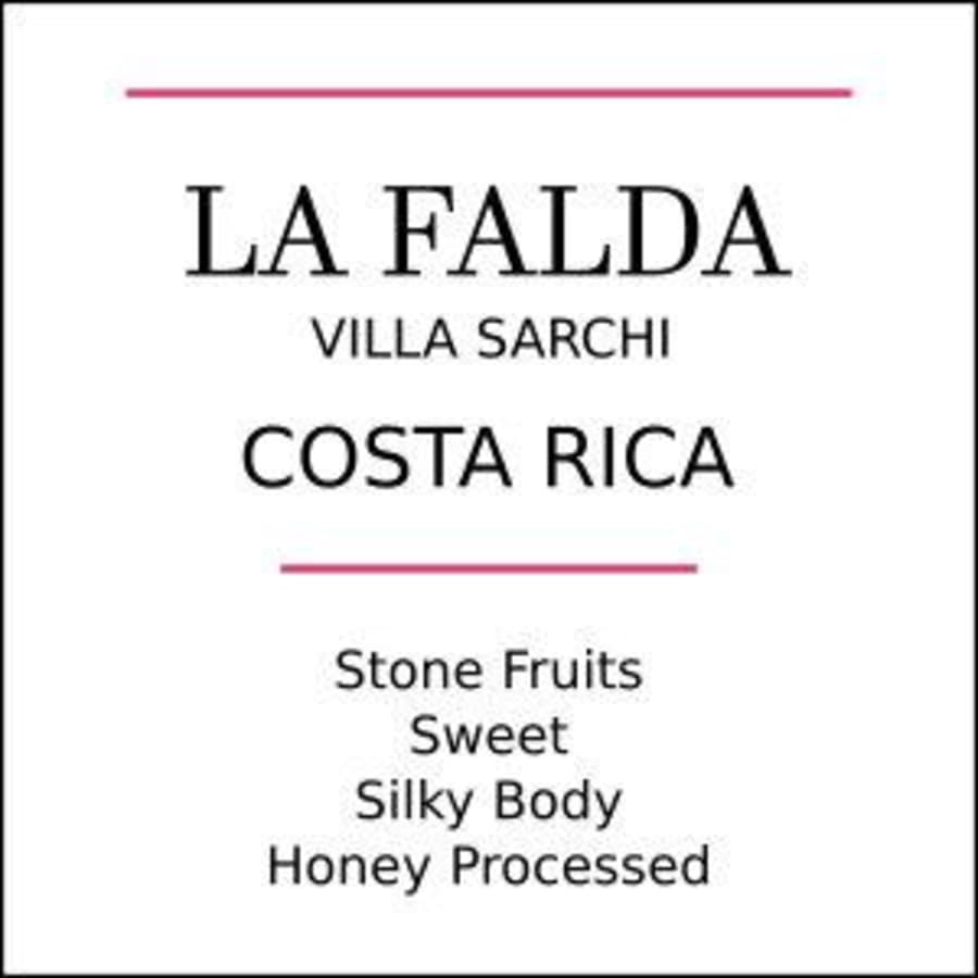 Costa Rica La Falda Medium Roast | Pebble & Pine Coffee Roasters