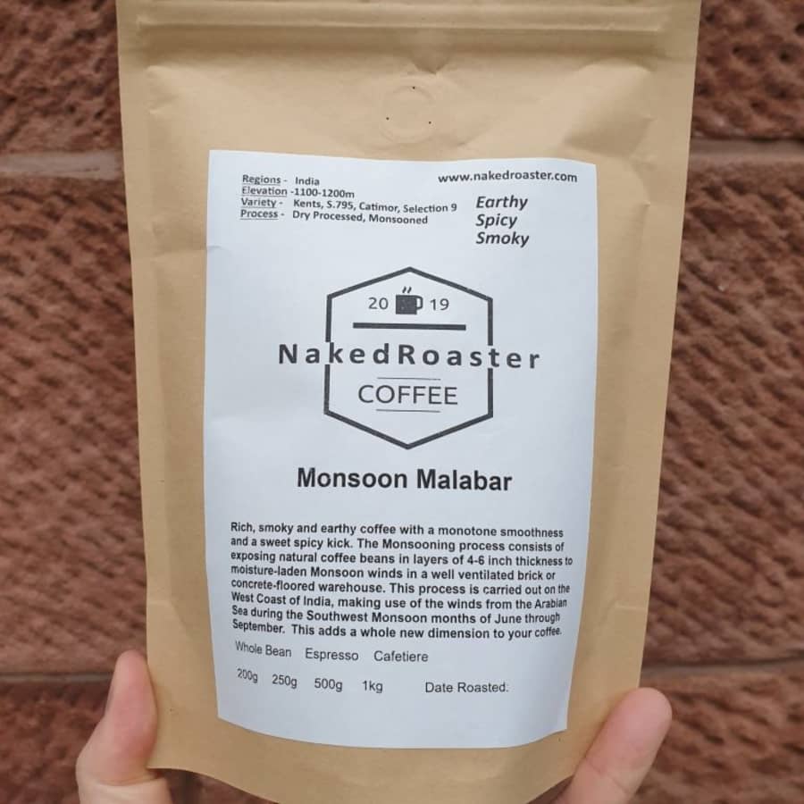 Monsoon Malabar | Naked Roaster Coffee