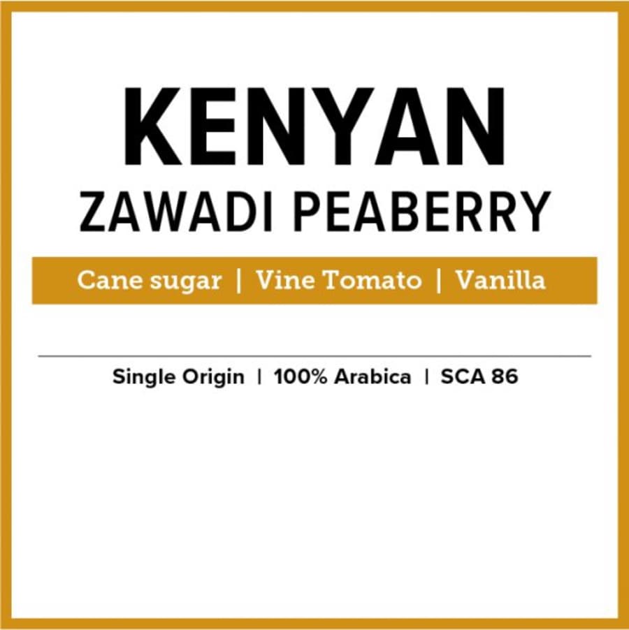 Kenya Peaberry | Wogan Coffee