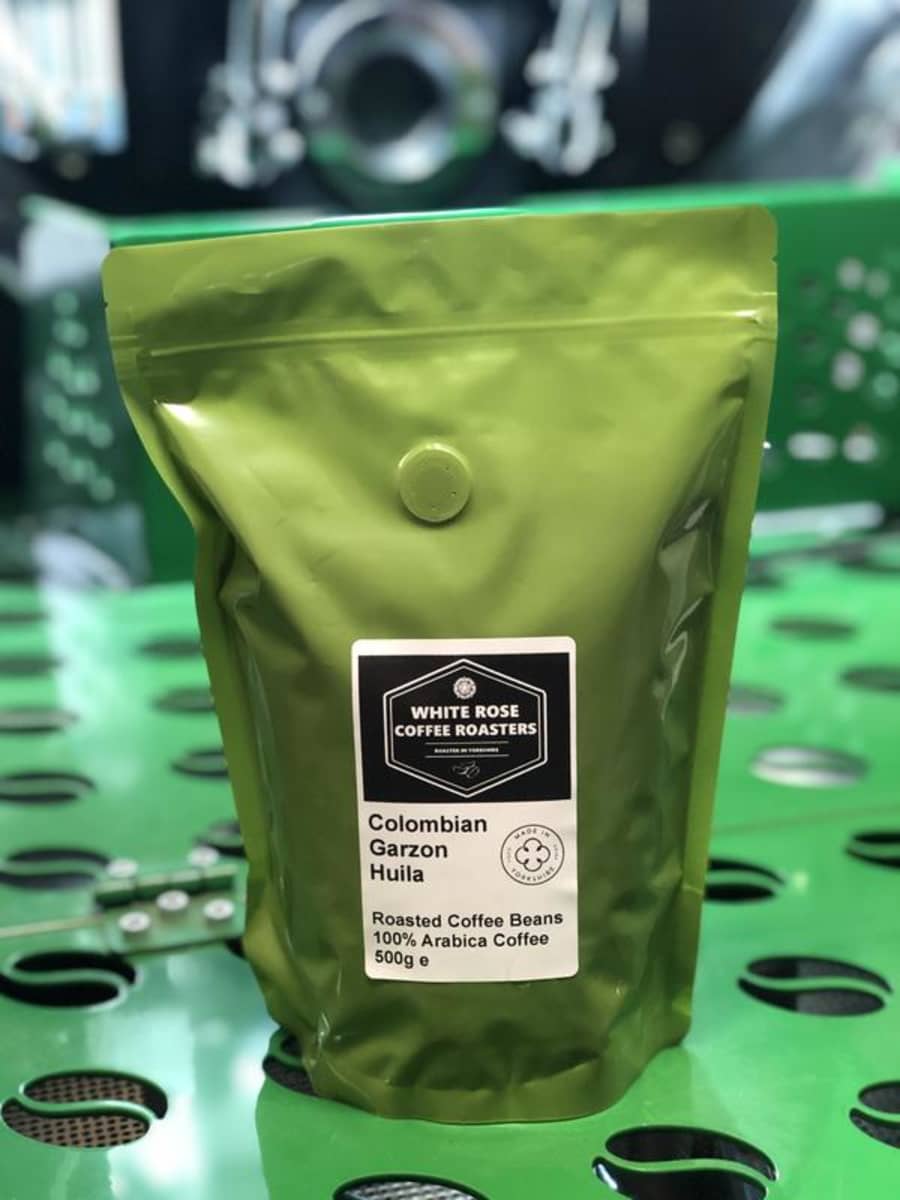 Colombian Garzon Huila Arabica Roasted Coffee | White Rose Coffee Roasters