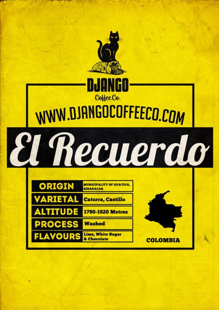 Colombia El Recuerdo | Django Coffee Co.