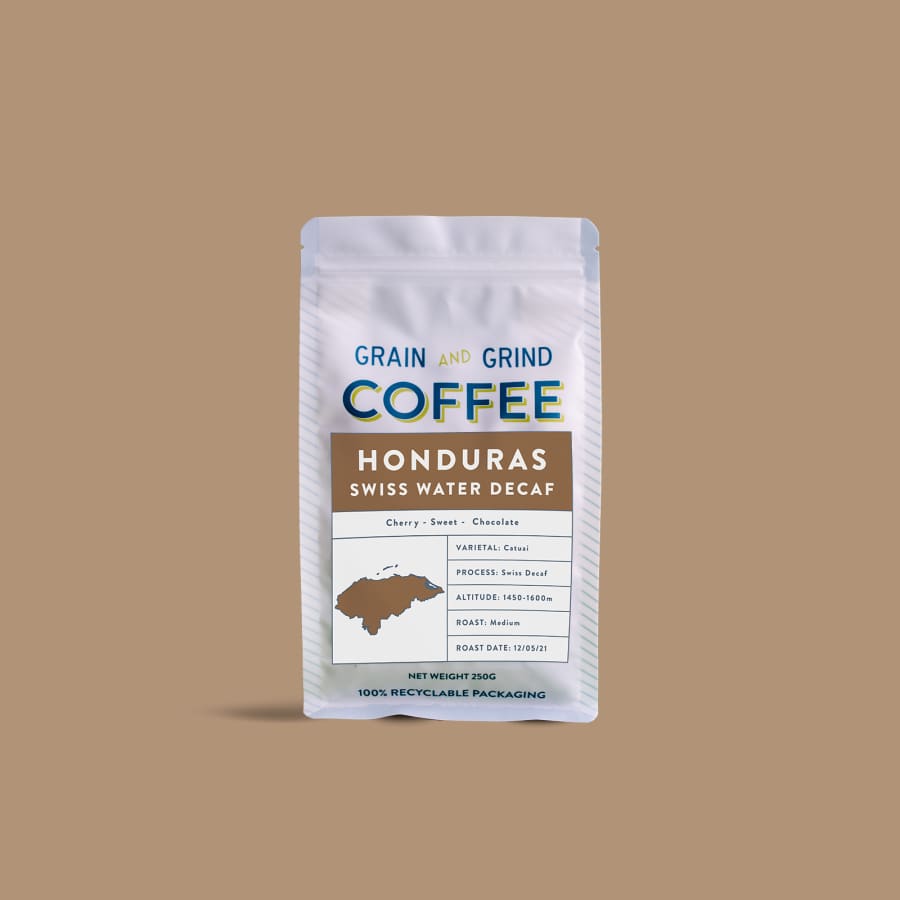 Honduras Swiss Water Decaf | Grain and Grind