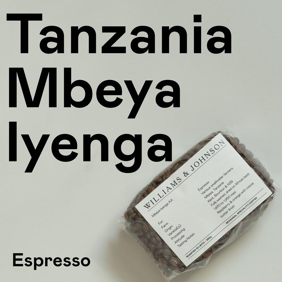 Tanzania Mbeya-Iyenga | Williams & Johnson Coffee Co.