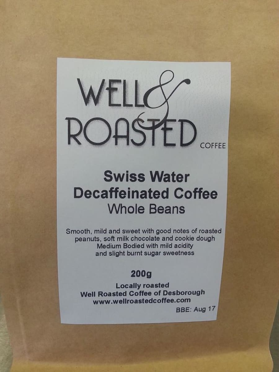 Decaffeinated Brazilian Coffee Swiss Water Process | Well Roasted Coffee