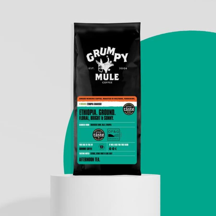 Ethiopia Shakisso Ground Coffee | Grumpy Mule