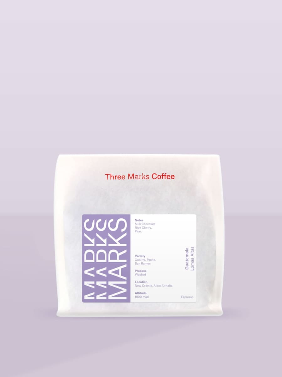 Guatemala - Lomas Altas | Three Marks Coffee