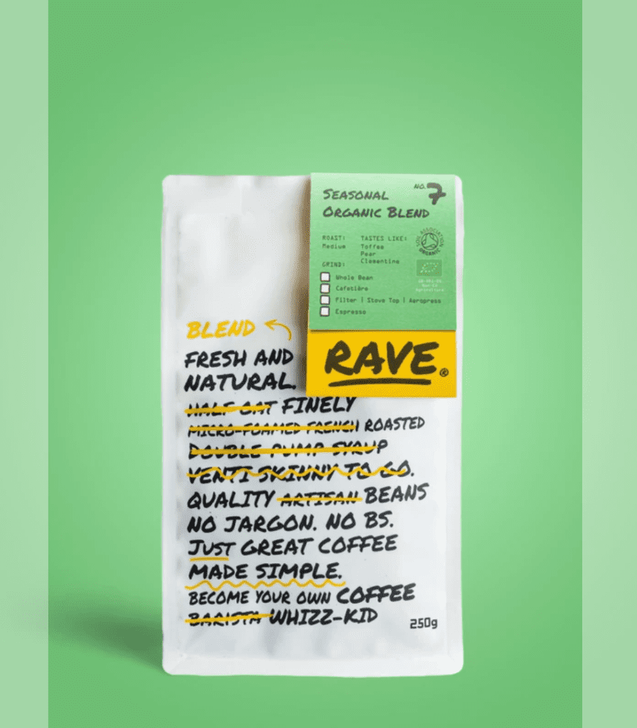 Seasonal Organic Blend No 7 — Rave Coffee