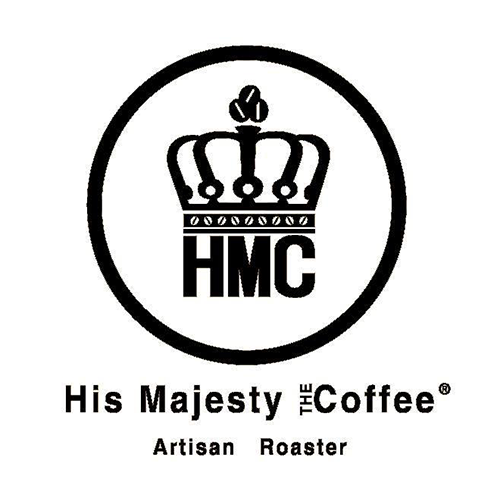 HMC His Majesty the Coffee logo