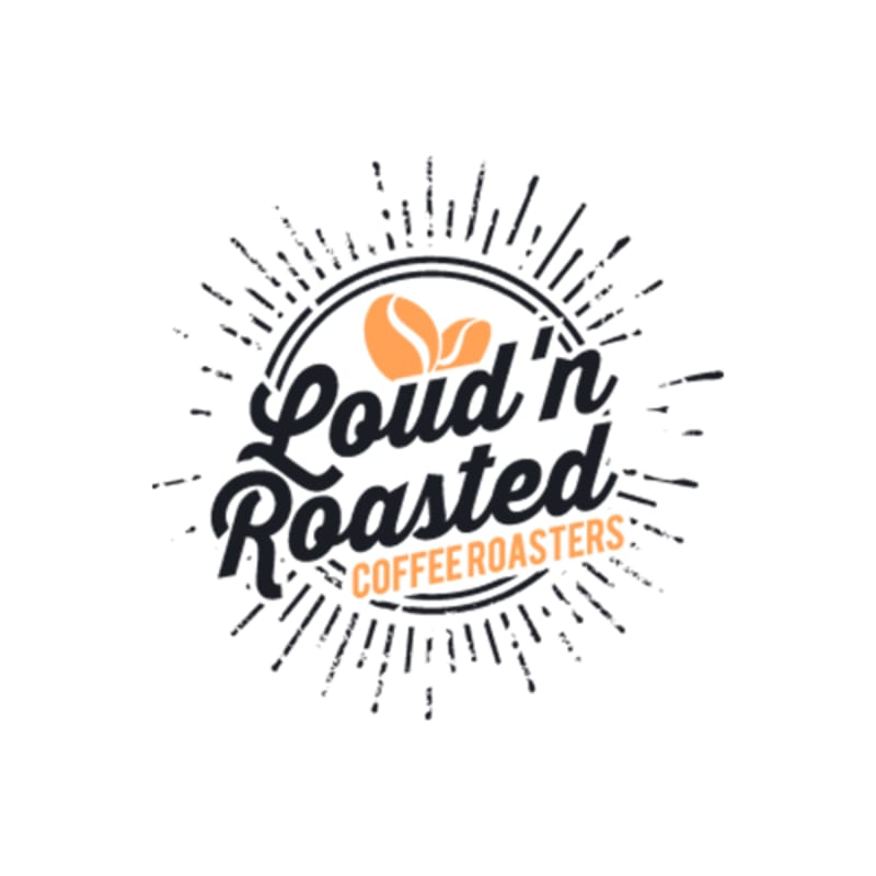 Loud'n Roasted Coffee Roasters logo