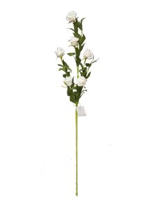 Flor espuma 70cm color blanco