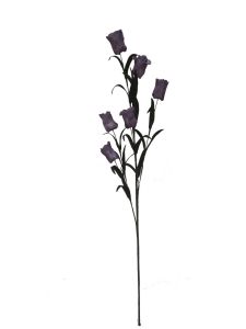 Flor espuma 68cm color lila
