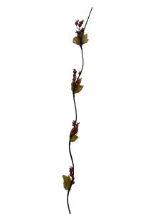 Flor seca 160 cm color rojo...