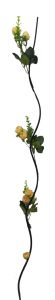 Flor seca 160cm color Champan